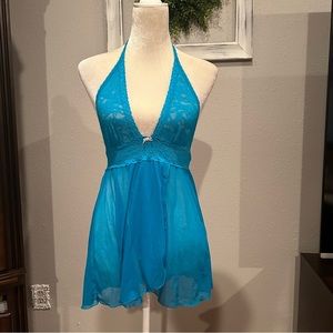 Victoria’s secrets blue slip dress